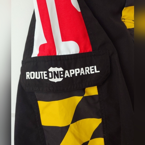 Men's Maryland Flag swim trunks - Picture 3 of 3